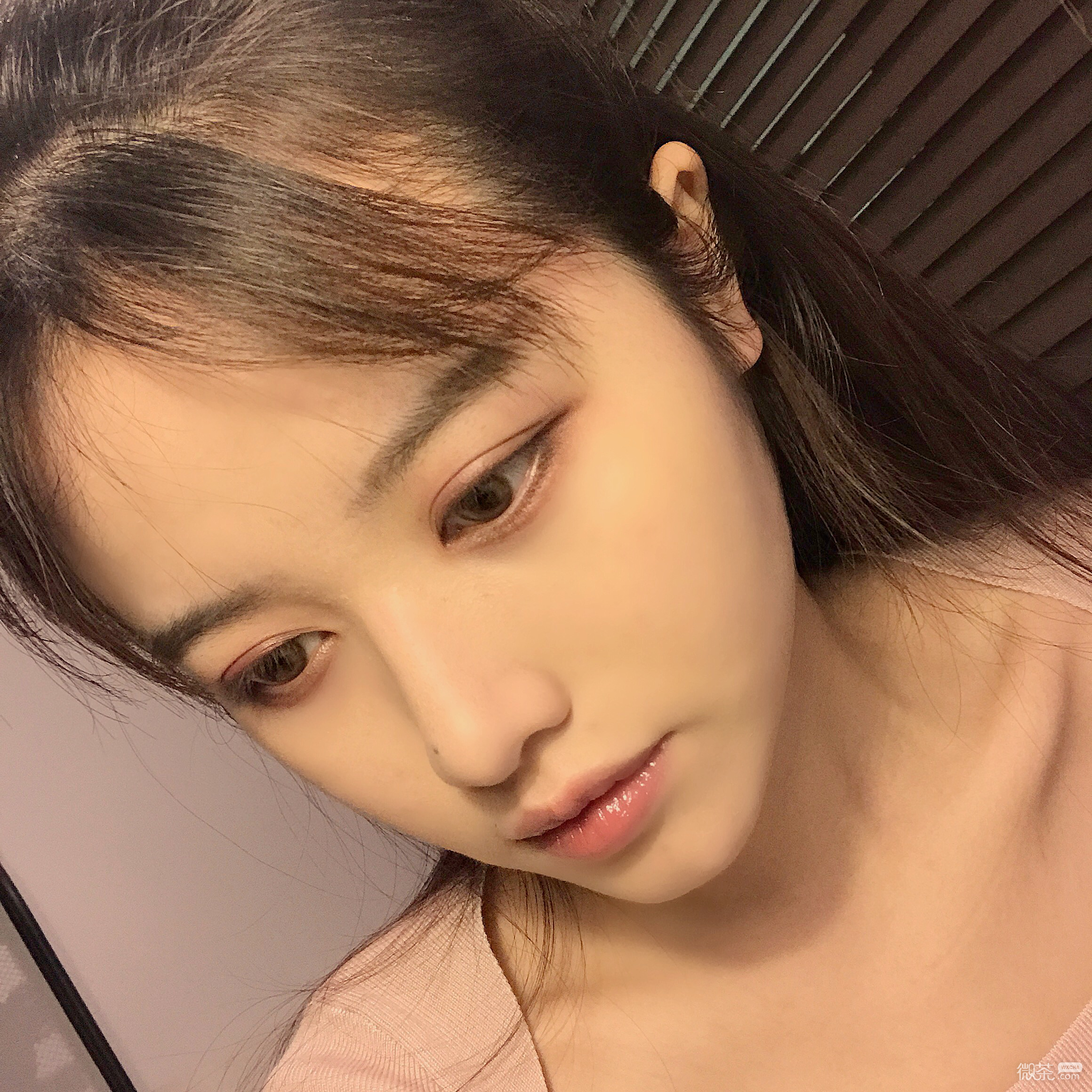 微信时尚迷人清新女头