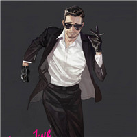 微信最新动漫二次元沧桑大叔头像合集下载