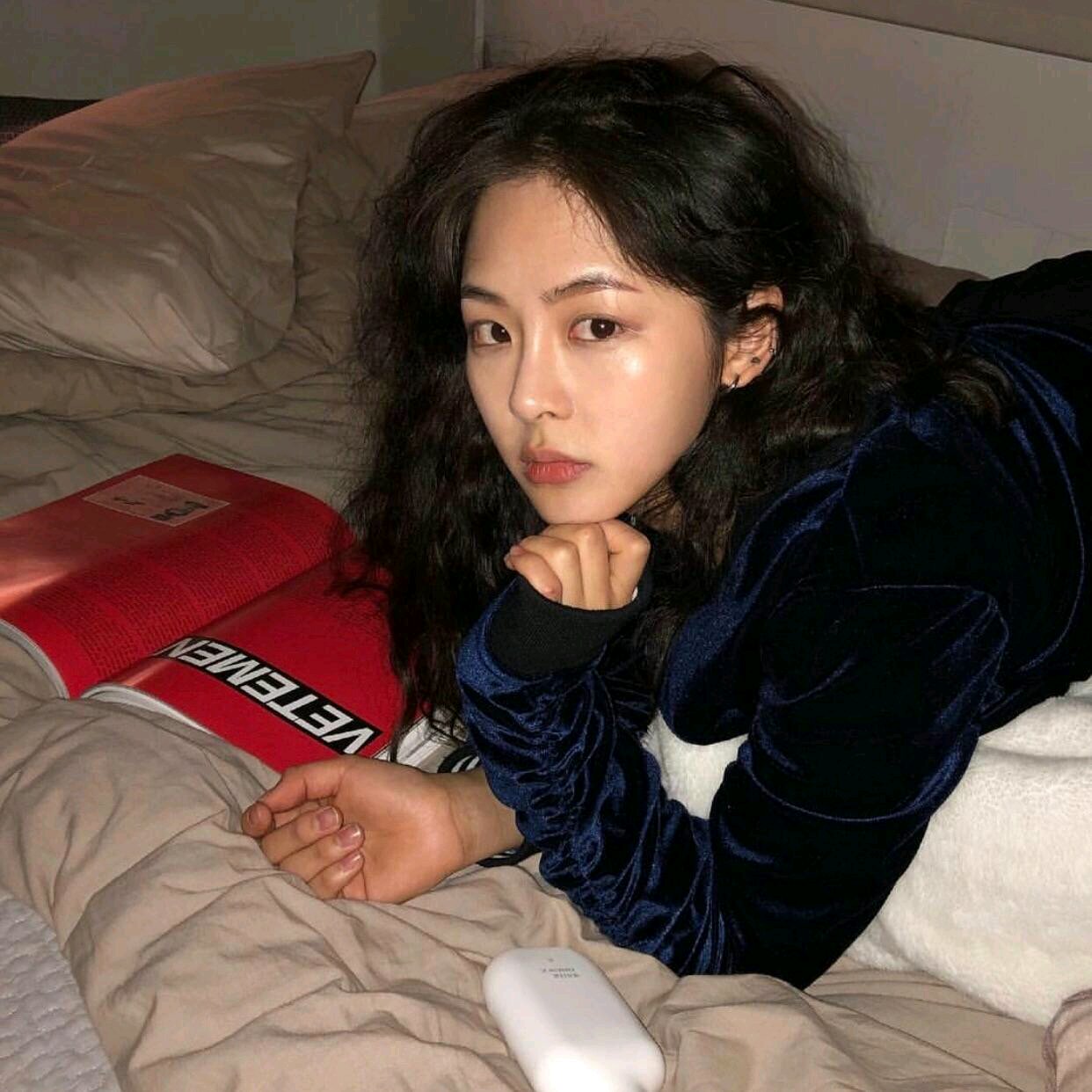 微信清新气质文艺时尚女头