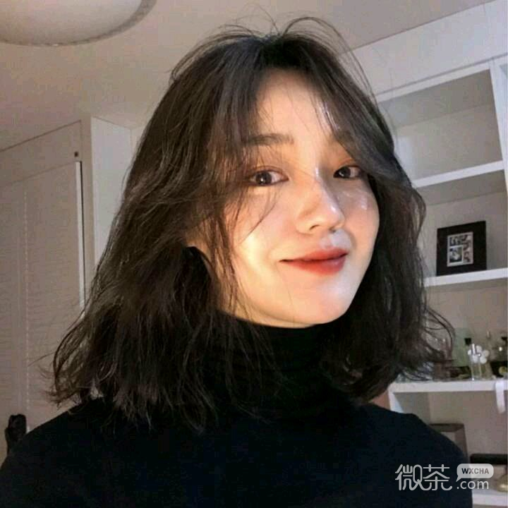 微信俏皮简洁时尚清新女头