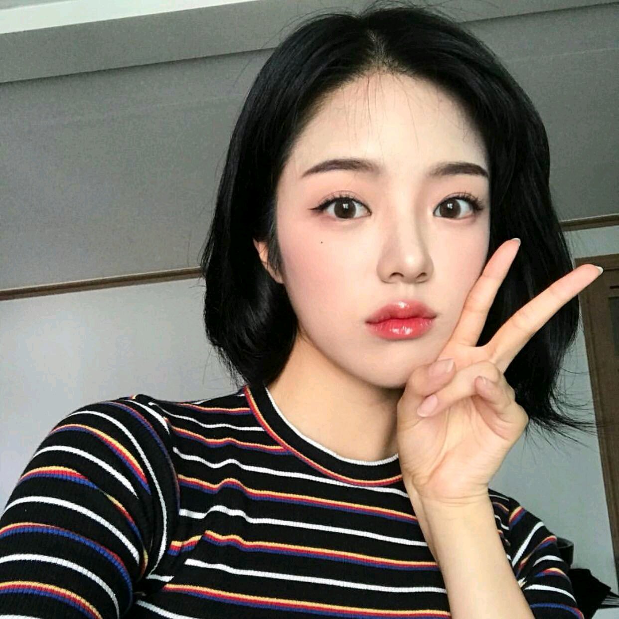 微信清新气质文艺时尚女头