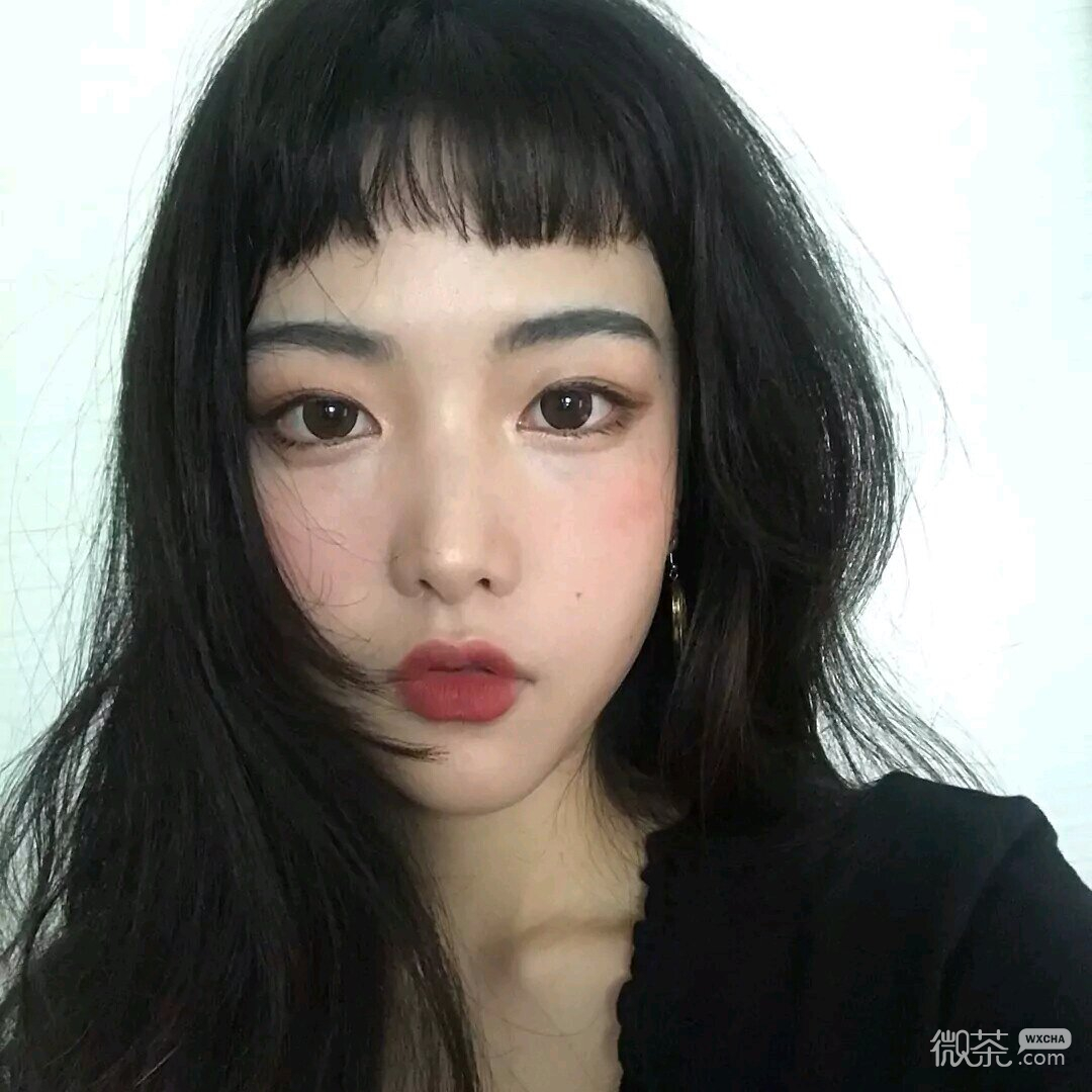 微信高颜值霸气时尚女头