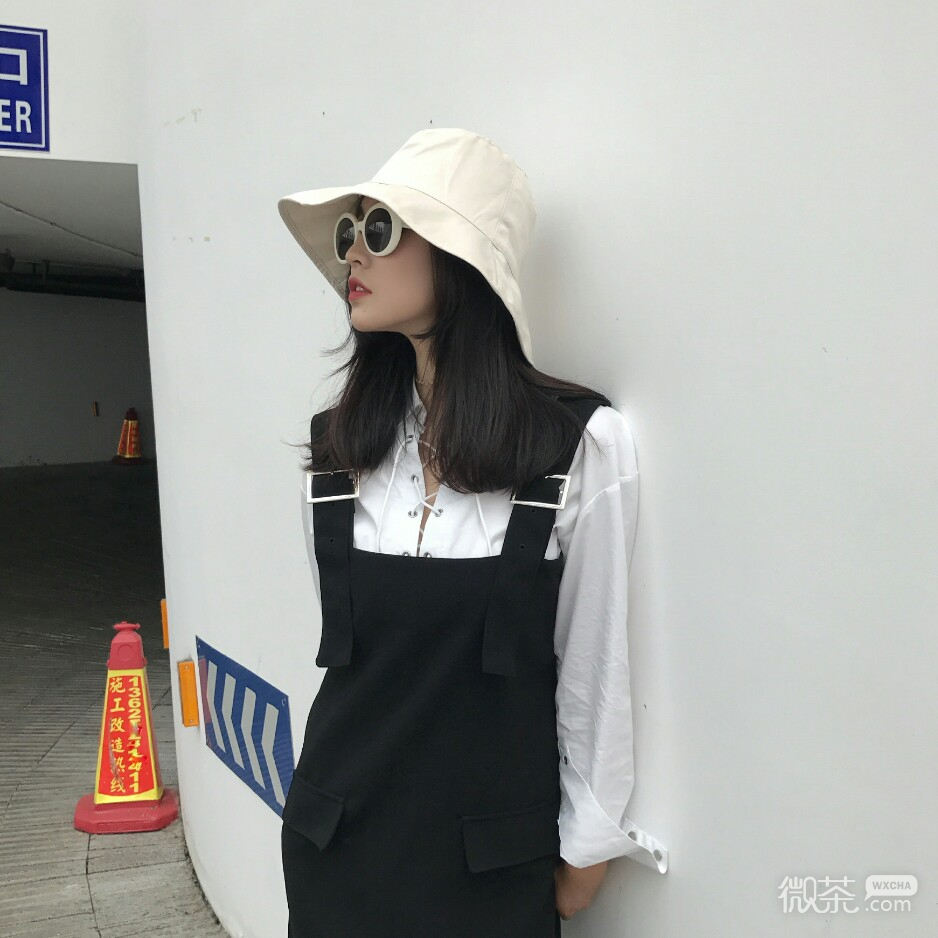 微信时尚小清新可爱女头
