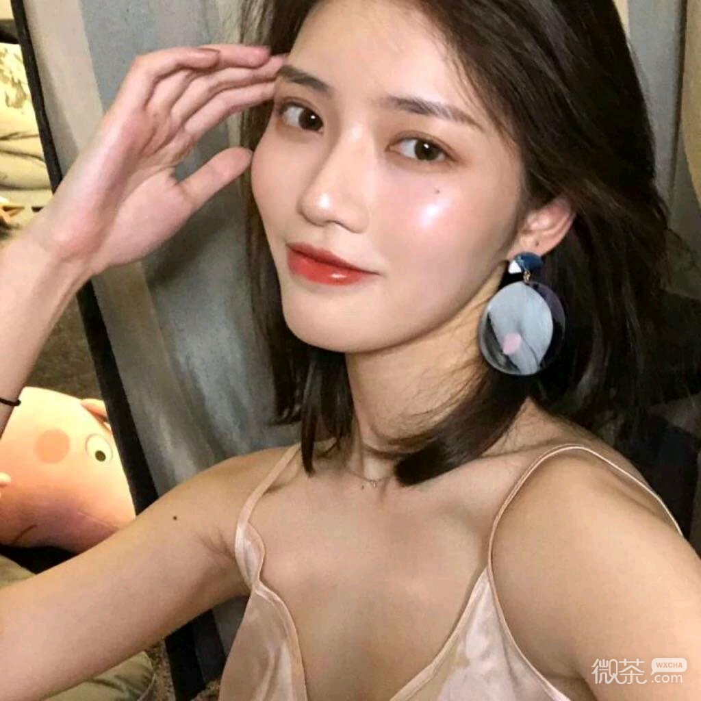 微信俏皮简洁时尚清新女头