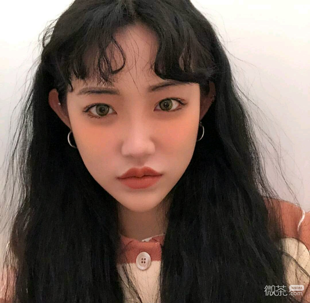 微信俏皮简洁时尚清新女头