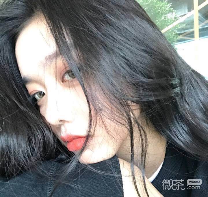 微信小清新时尚傲娇个性女头