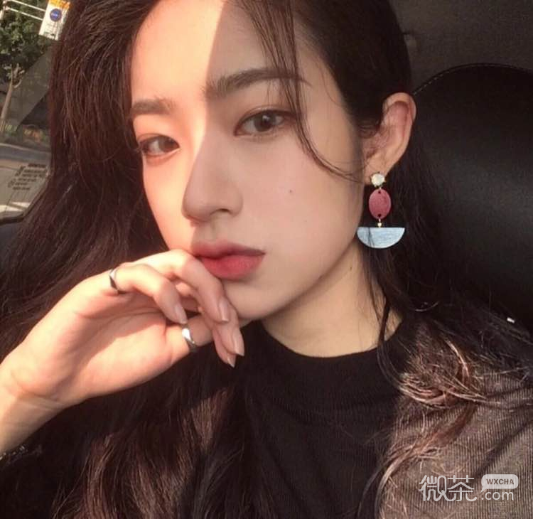 微信傲娇迷人个性女头