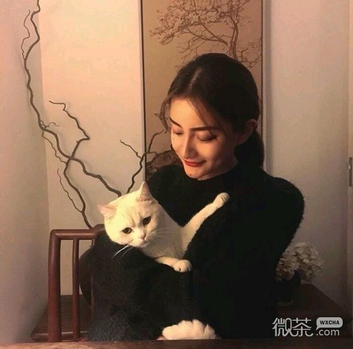 微信文艺性感清新阳光女头