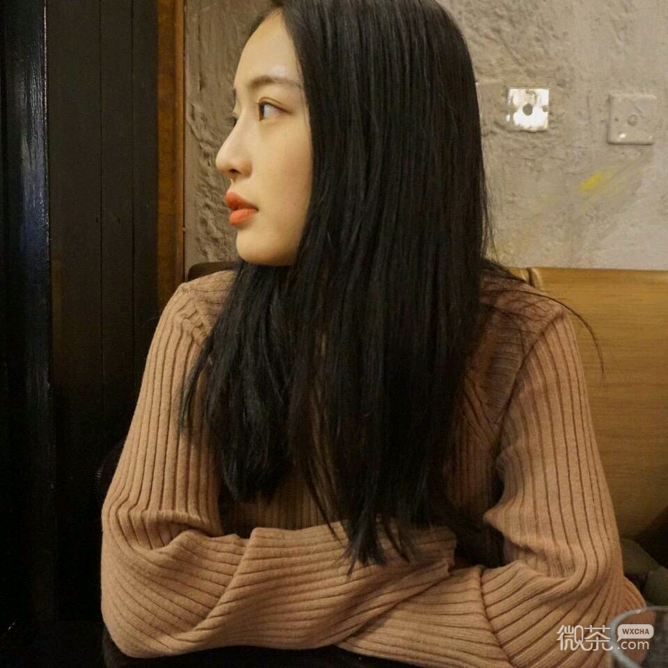 微信小清新时尚傲娇个性女头