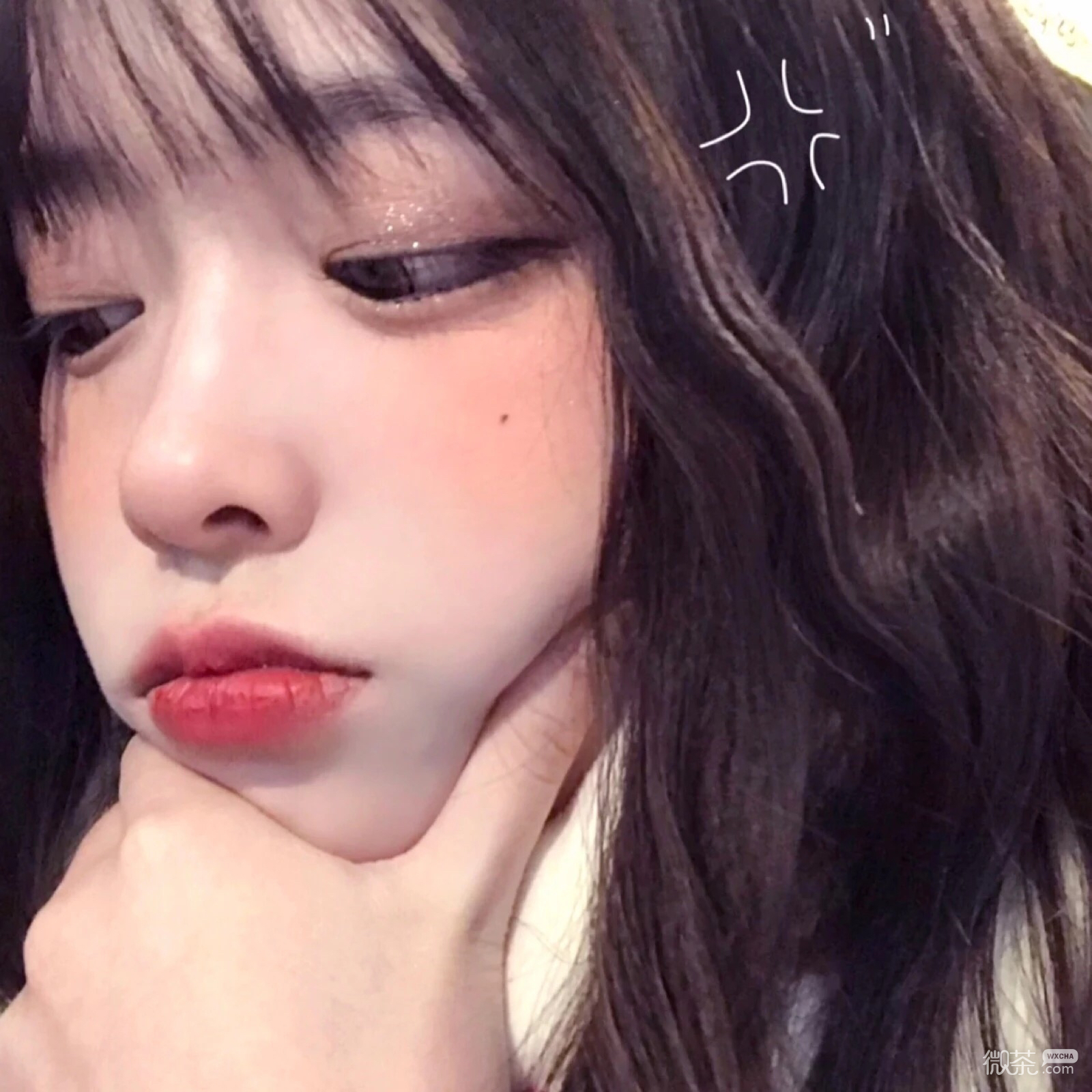 微信性感清纯阳光女头