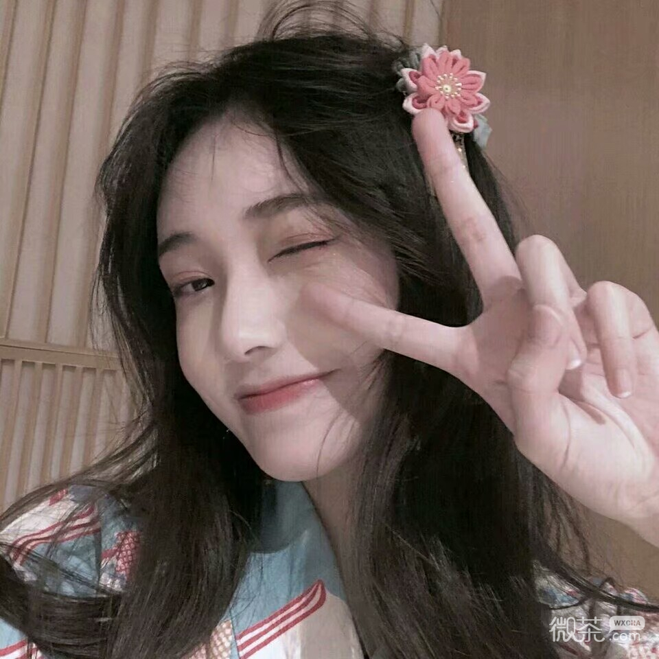 微信性感清纯阳光女头