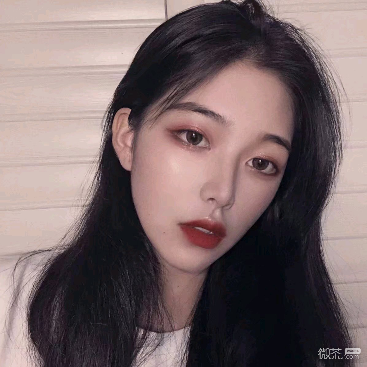 微信时尚性感女头