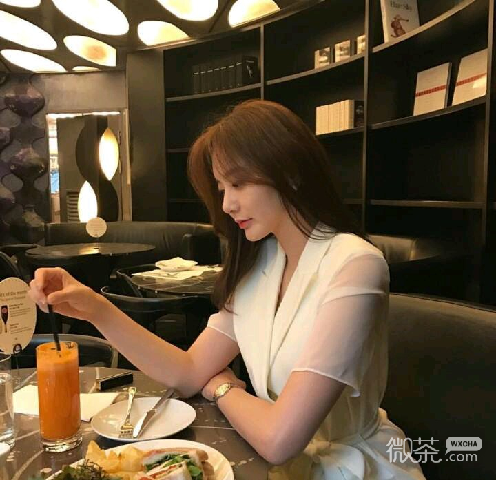 微信性感时尚清新女头