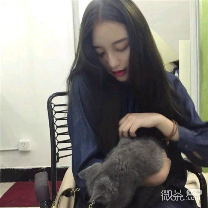 微信文艺性感清新阳光女头