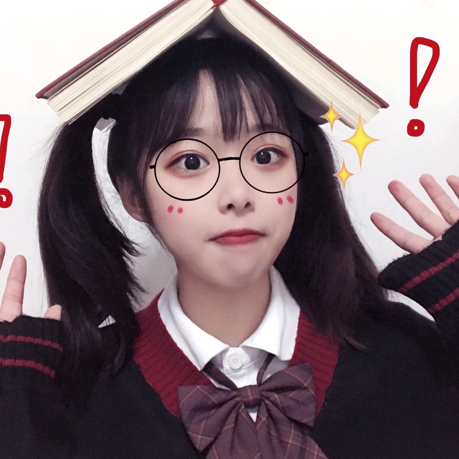 微信小清新气质阳光佛系女头