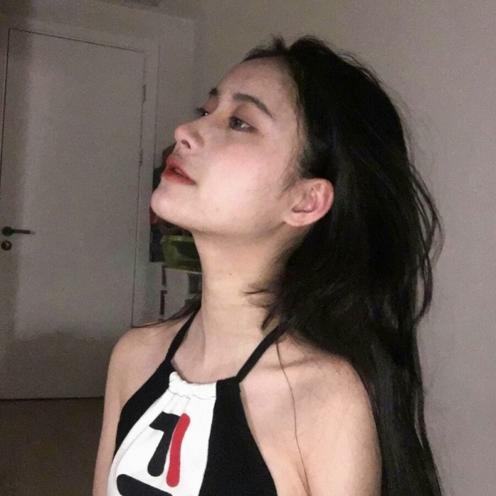 微信清新迷人个性女头