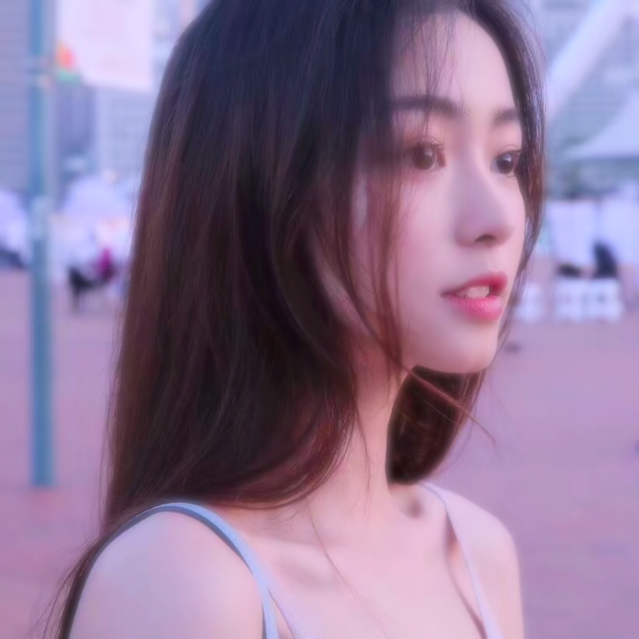 微信清新迷人个性女头