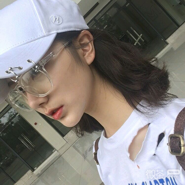 微信时尚阳光性感森系女头