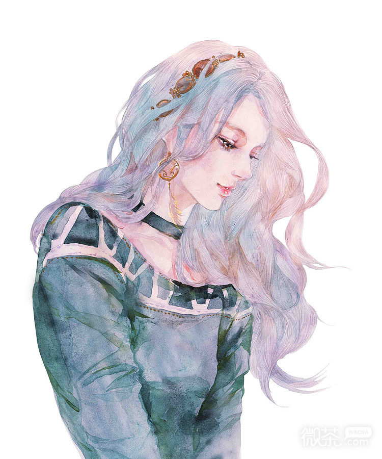微信性感复古时尚女头