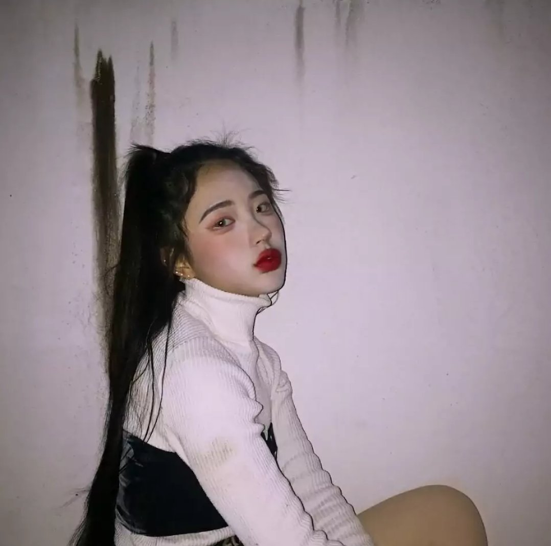 微信清新迷人个性女头