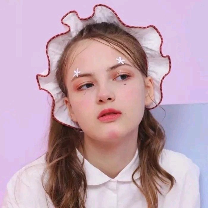 微信清新高颜值个性欧美女头