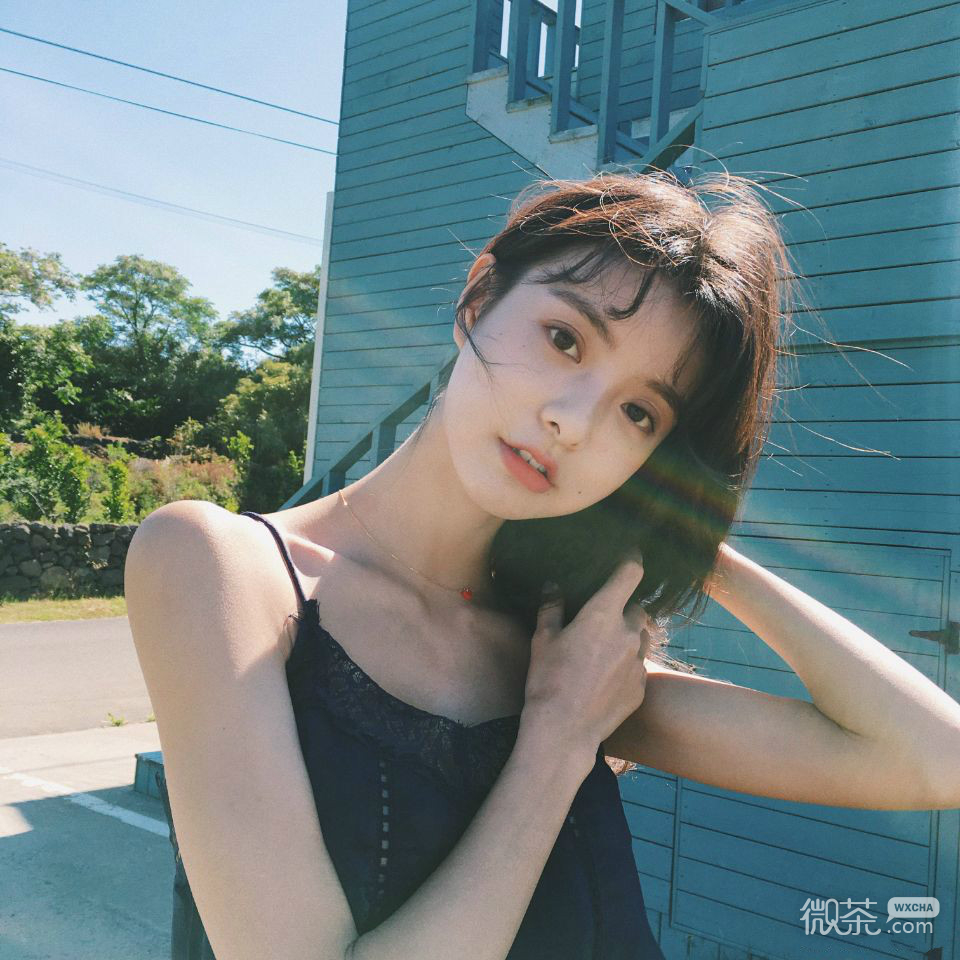 微信气质阳光性感迷人女头