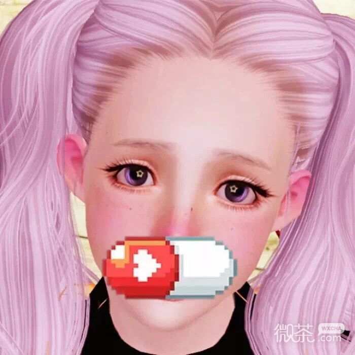 微信潮流性感气质女头