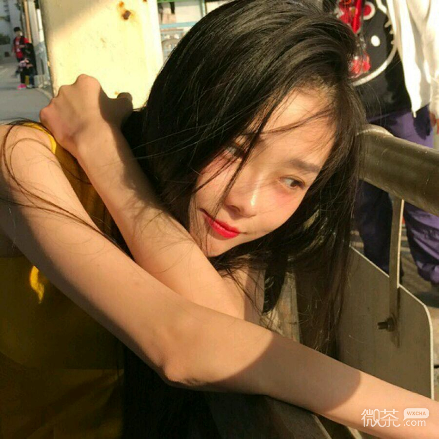 微信时尚阳光性感森系女头