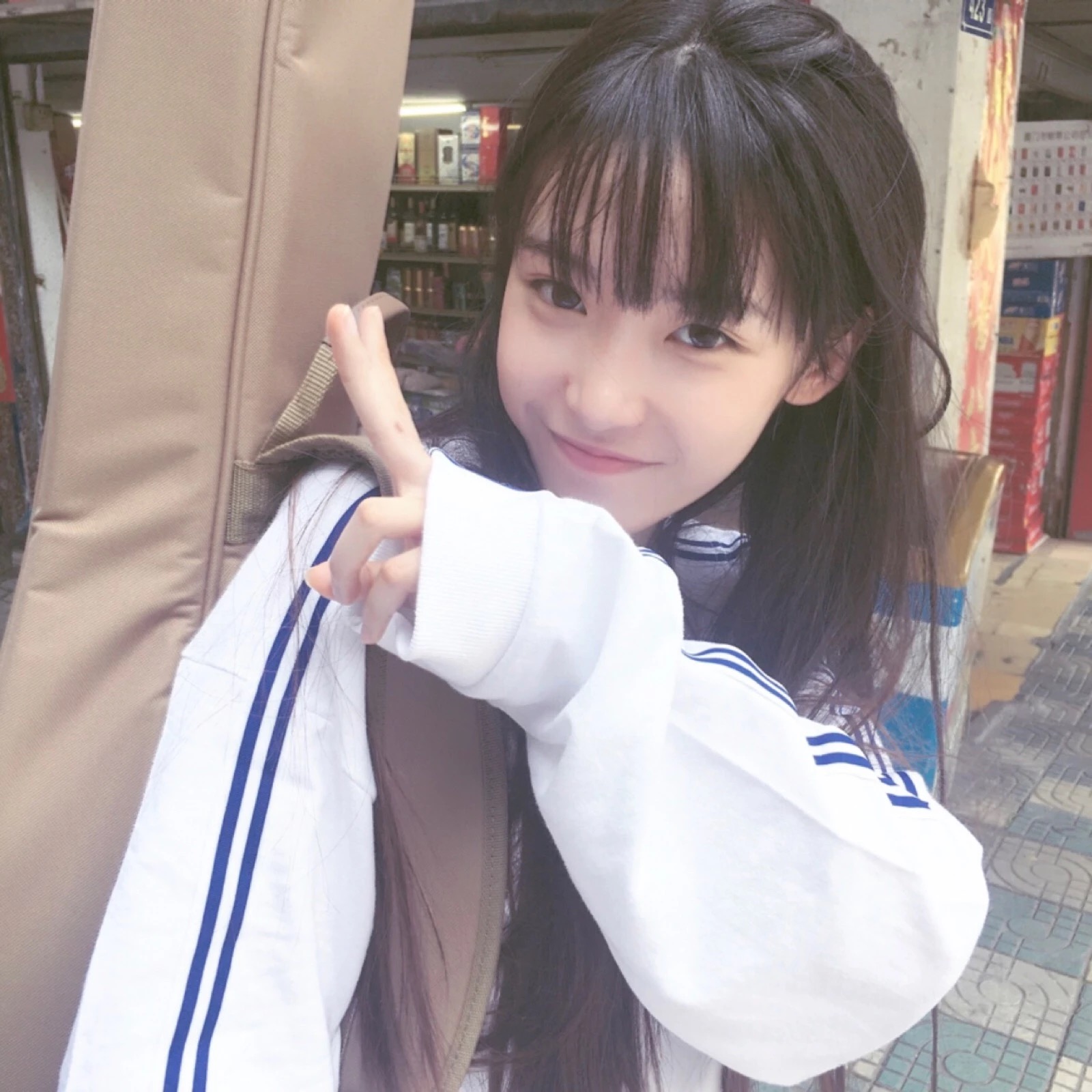 微信清新迷人个性女头