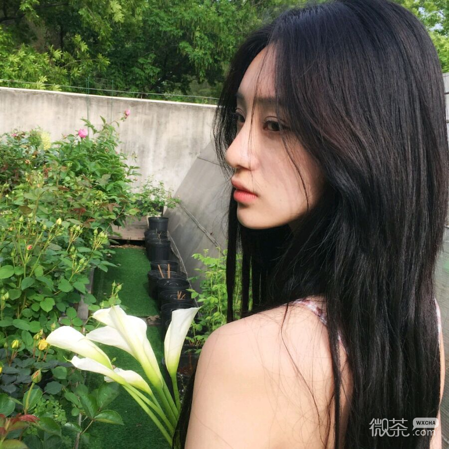 微信时尚阳光性感森系女头