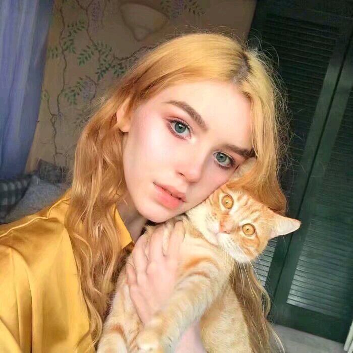 微信清新高颜值个性欧美女头