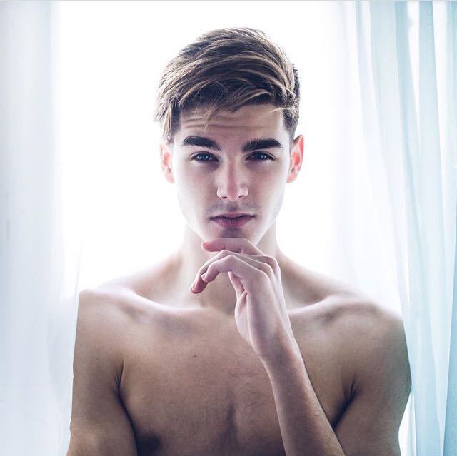 微信迷人时尚气质欧美男头