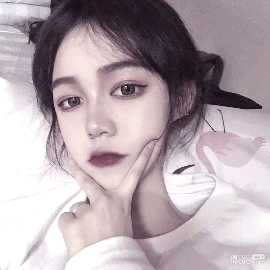 青春阳光迷人微信女头