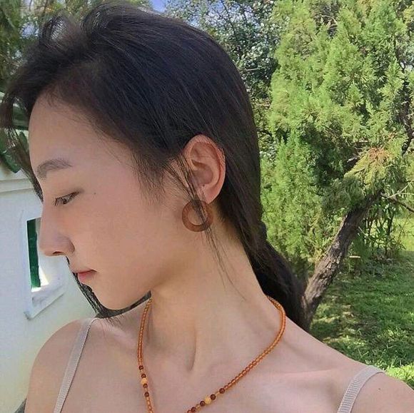 清新粉嫩阳光微信女头