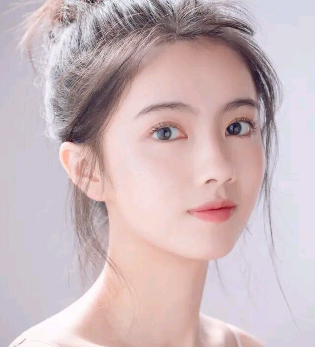 清新粉嫩阳光微信女头