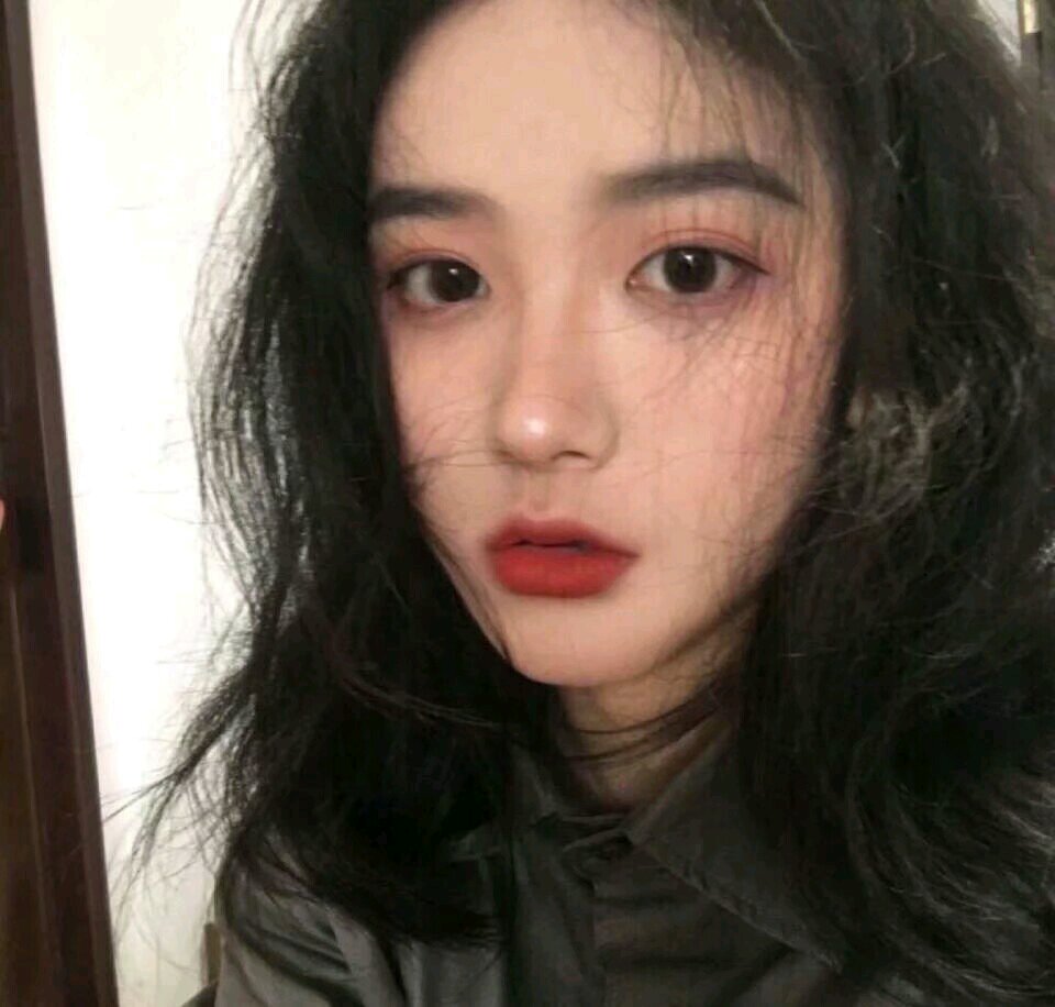 微信清纯森系迷人女头