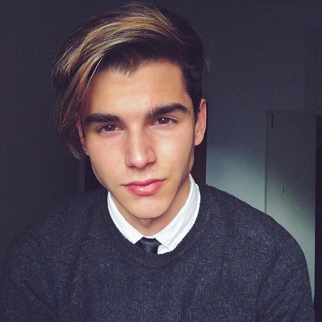 微信迷人时尚气质欧美男头