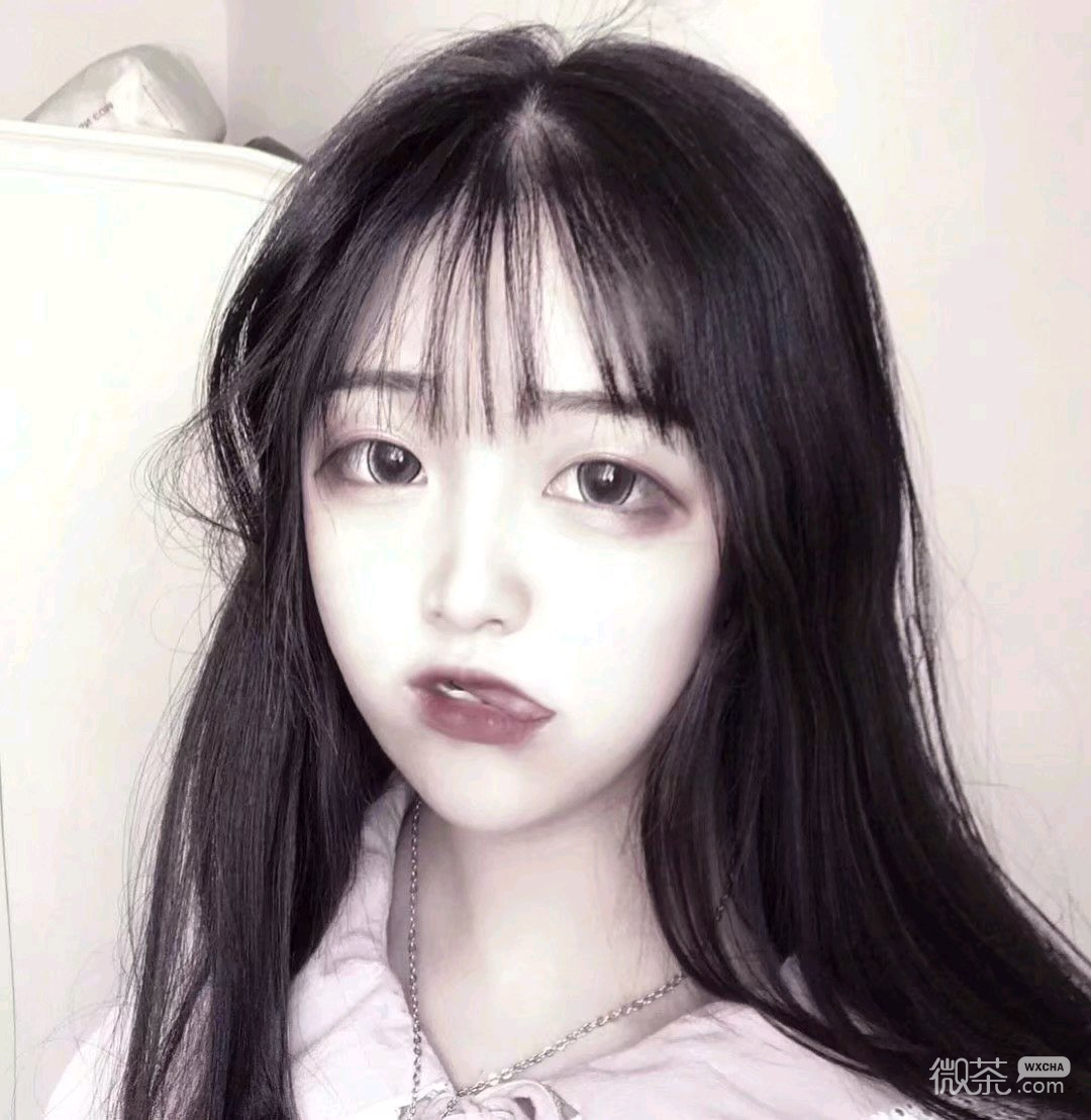 青春阳光迷人微信女头