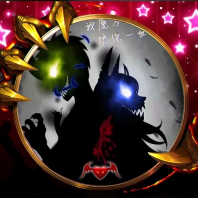 炫酷狂野恶魔风微信头像下载