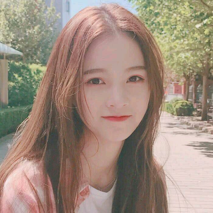 清新粉嫩阳光微信女头