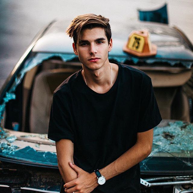 微信迷人时尚气质欧美男头