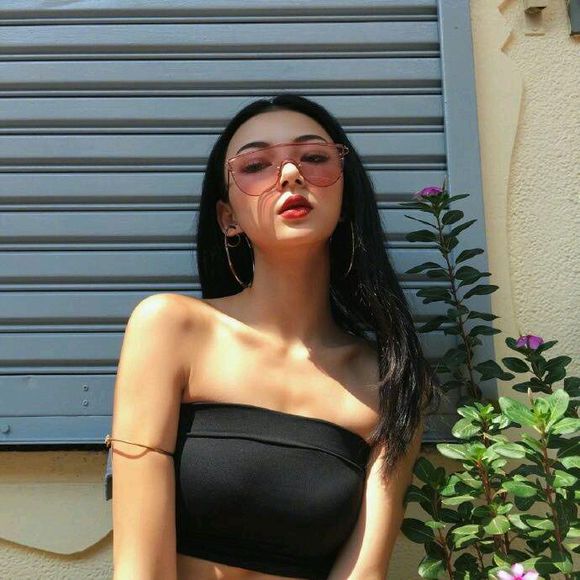 清新粉嫩阳光微信女头