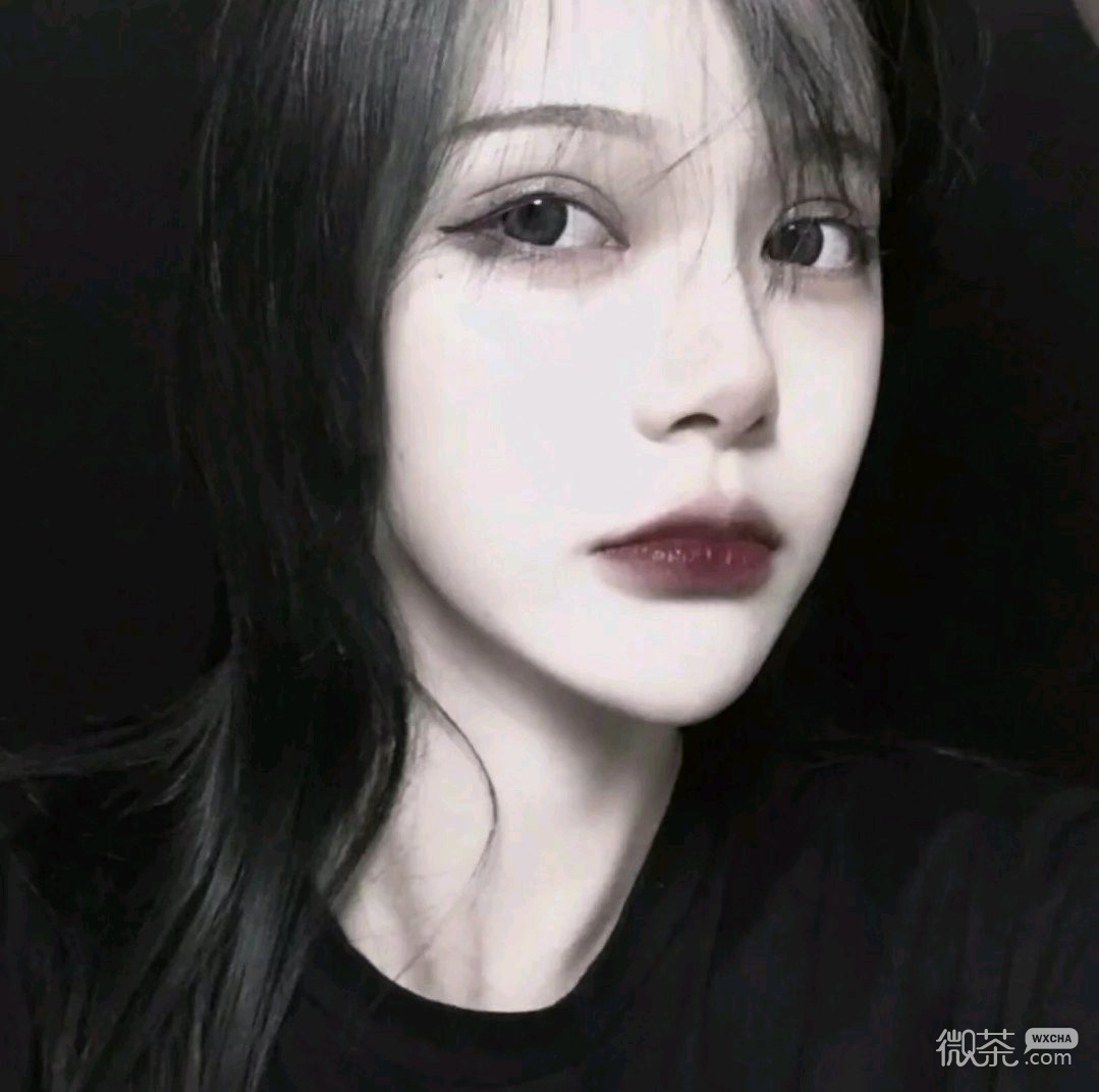 青春阳光迷人微信女头