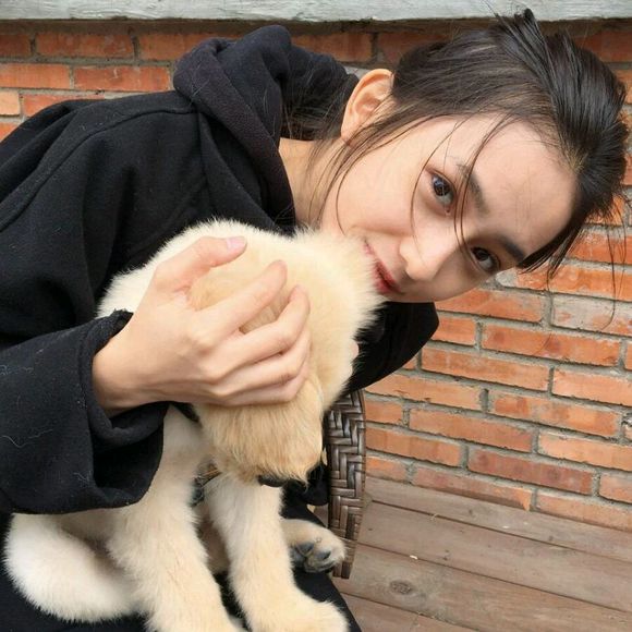 清新粉嫩阳光微信女头