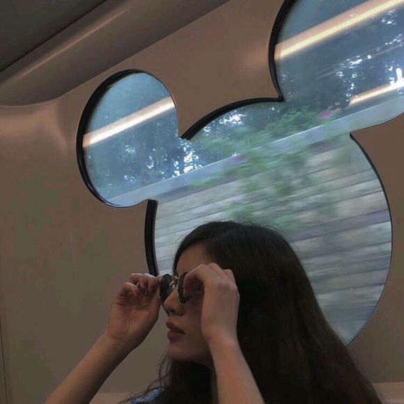 清新粉嫩阳光微信女头