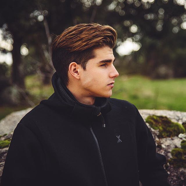 微信迷人时尚气质欧美男头