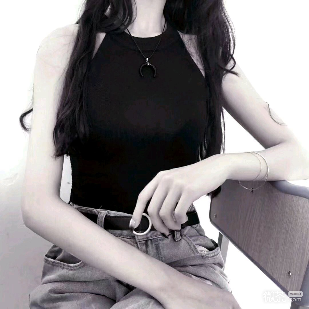 青春阳光迷人微信女头