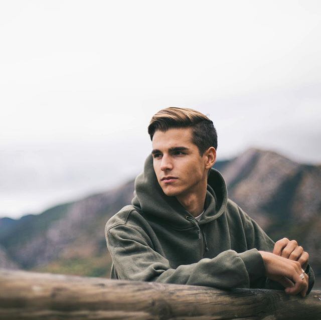 微信迷人时尚气质欧美男头