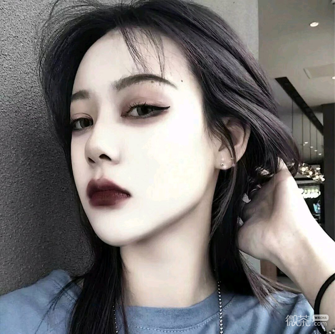 青春阳光迷人微信女头