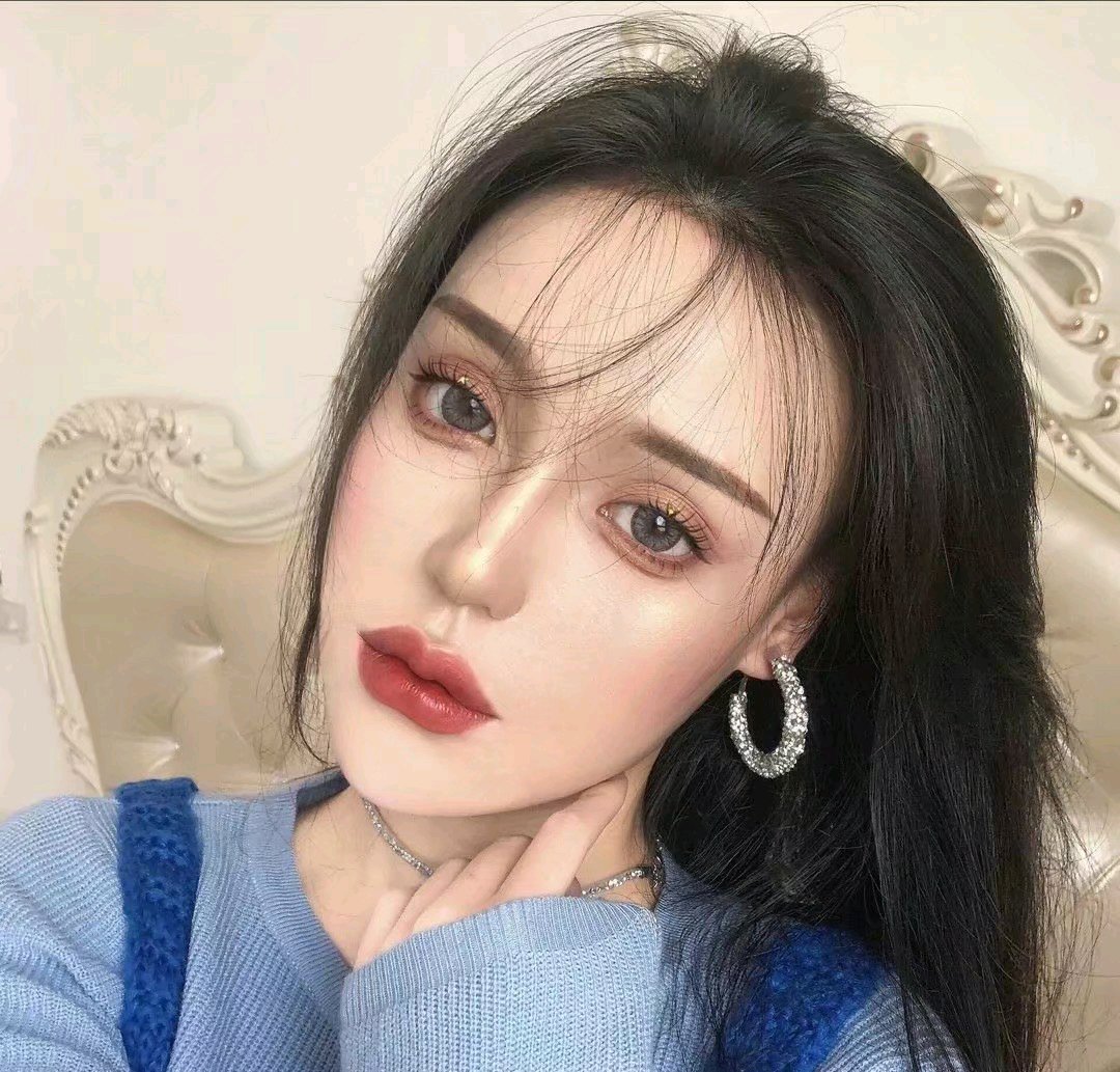 青春阳光迷人微信女头